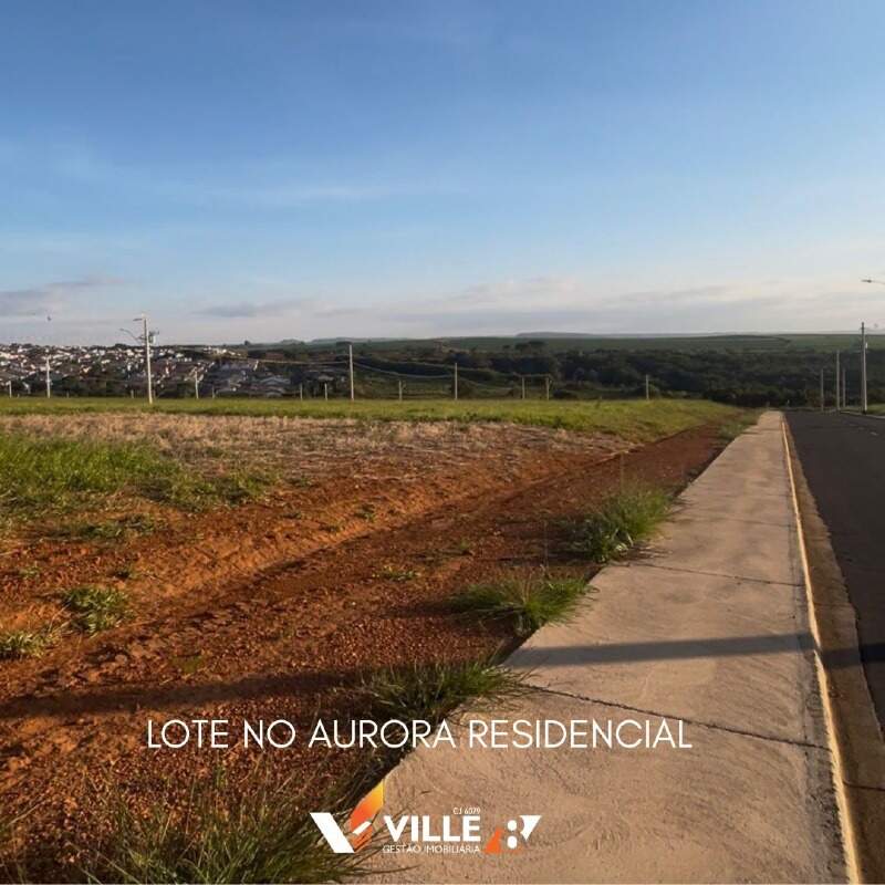 Lote à venda no Residencial Aurora : 