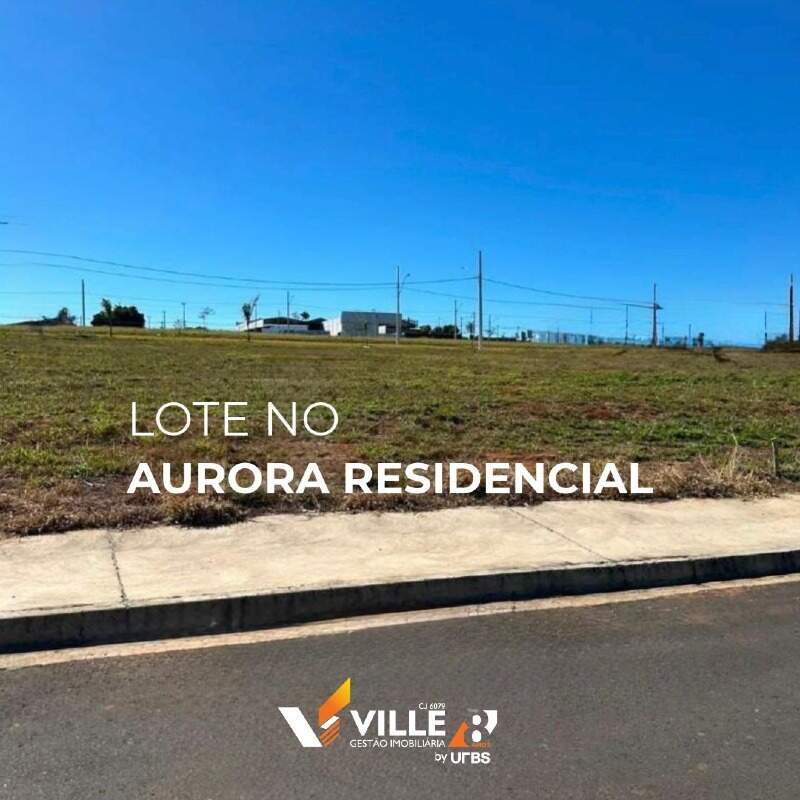 Lote à venda no Residencial Aurora : 