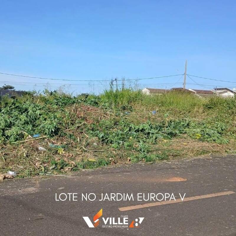 Lote à venda no Jardim Europa V: 