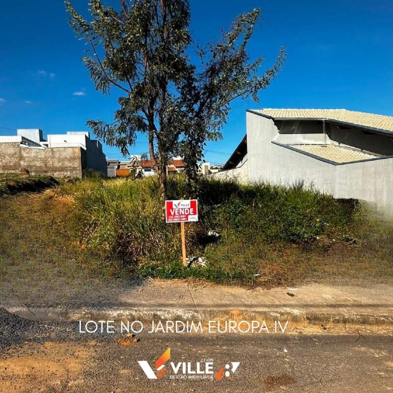 Lote à venda no Jardim Europa IV: 
