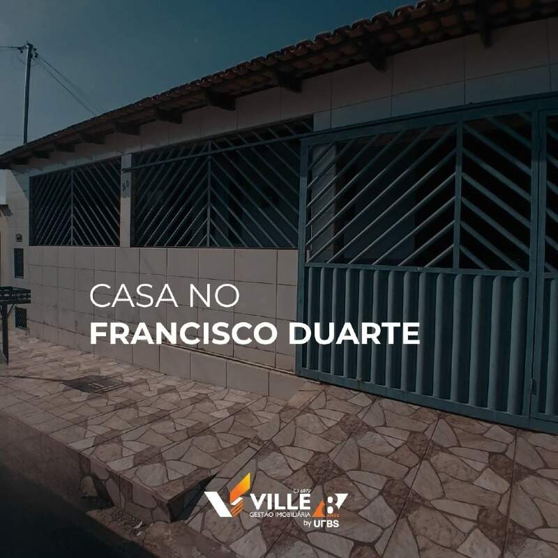 Casa à venda no Francisco Duarte: 