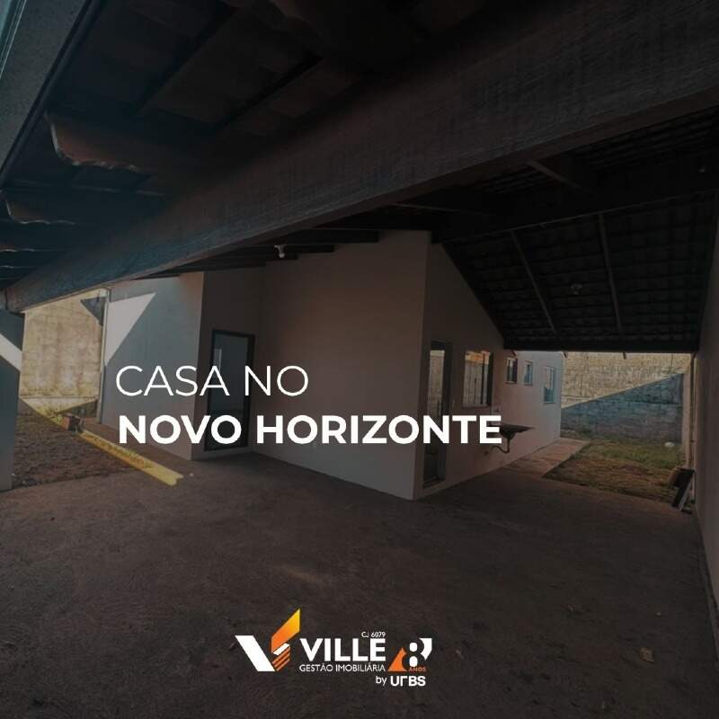 Casa à venda no Novo Horizonte: 