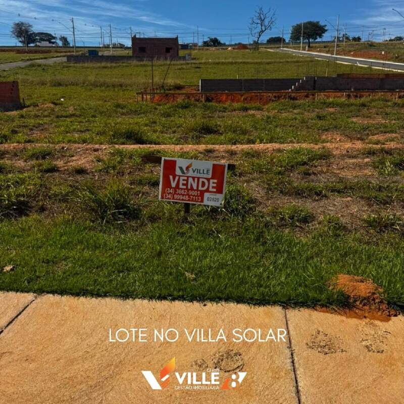 Lote à venda no Villa Solar : 