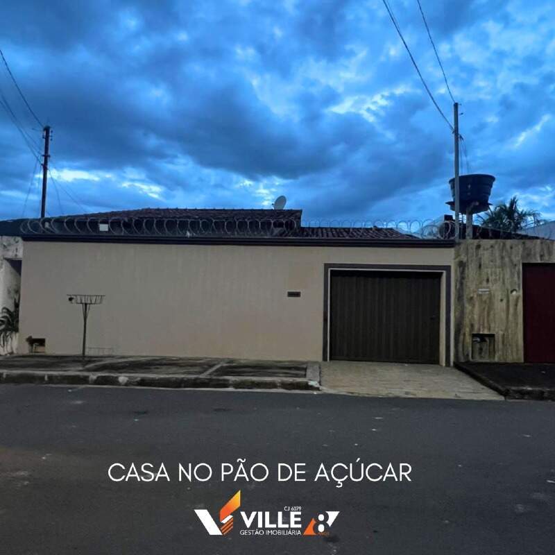 Casa à venda no Pão de Açúcar : 