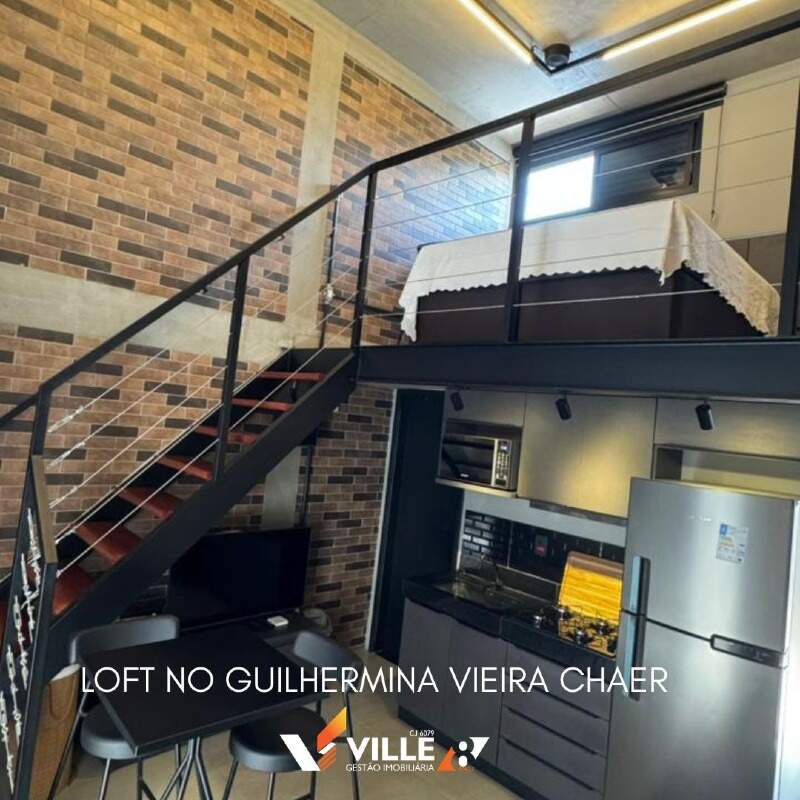 Flat à venda no Guilhermina Vieira Chaer: 