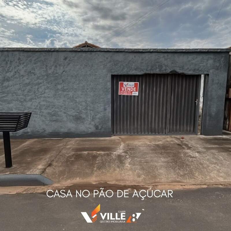 Casa à venda no Conjunto Habitacional Pão de Açúcar: 