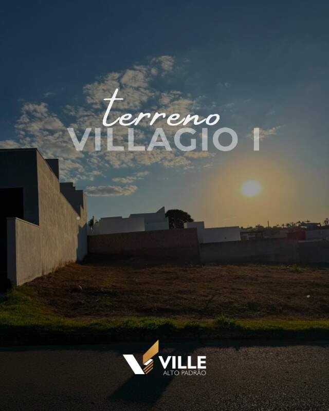 Lote em condomínio à venda no Condomínio Villagio I: 
