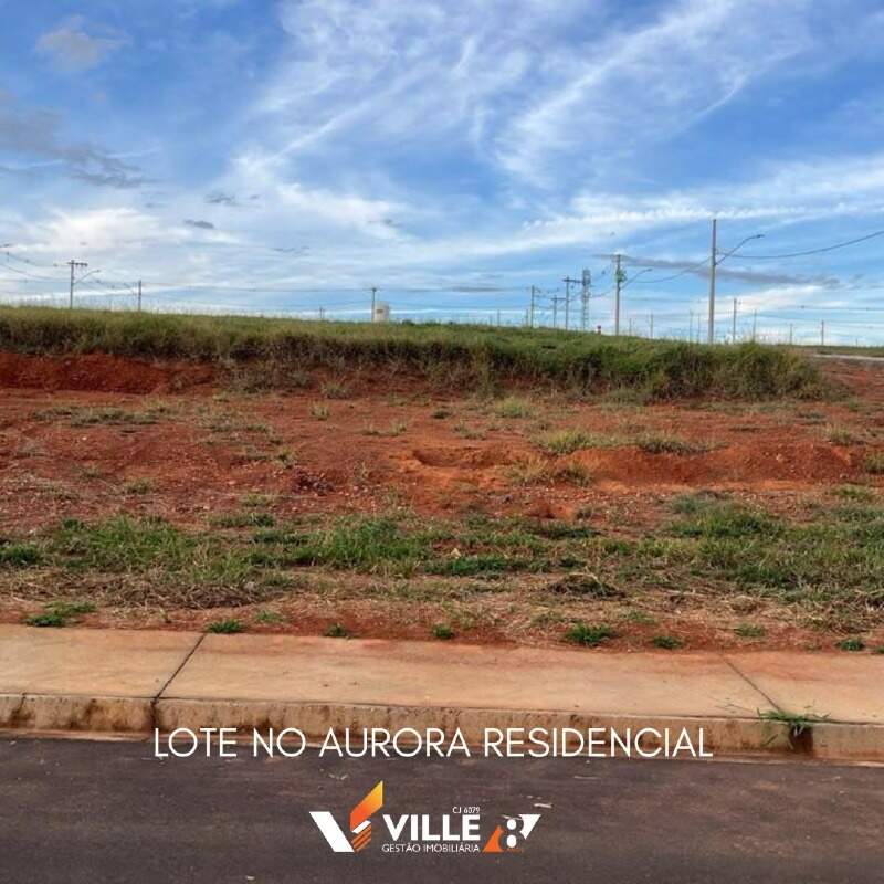Lote à venda no Residencial Aurora : 
