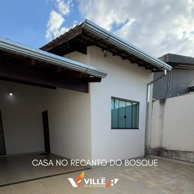 Casa à venda no Recanto do Bosque: 