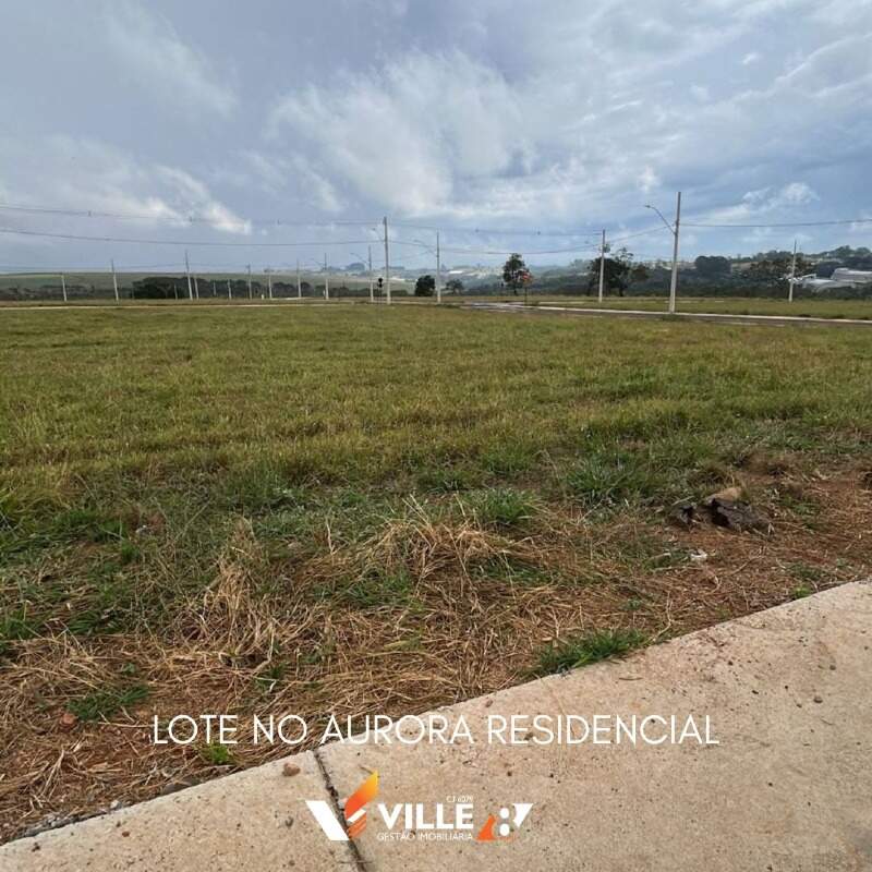 Lote à venda no Residencial Aurora : 