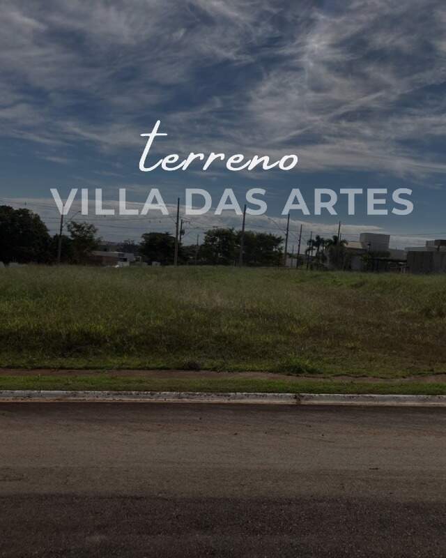 Lote em condomínio à venda no Condomínio Villa das Artes: 