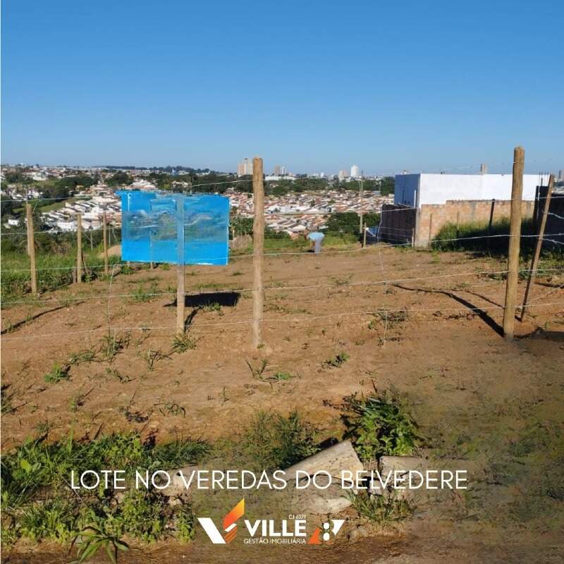 Lote à venda no Veredas do Belvedere: 