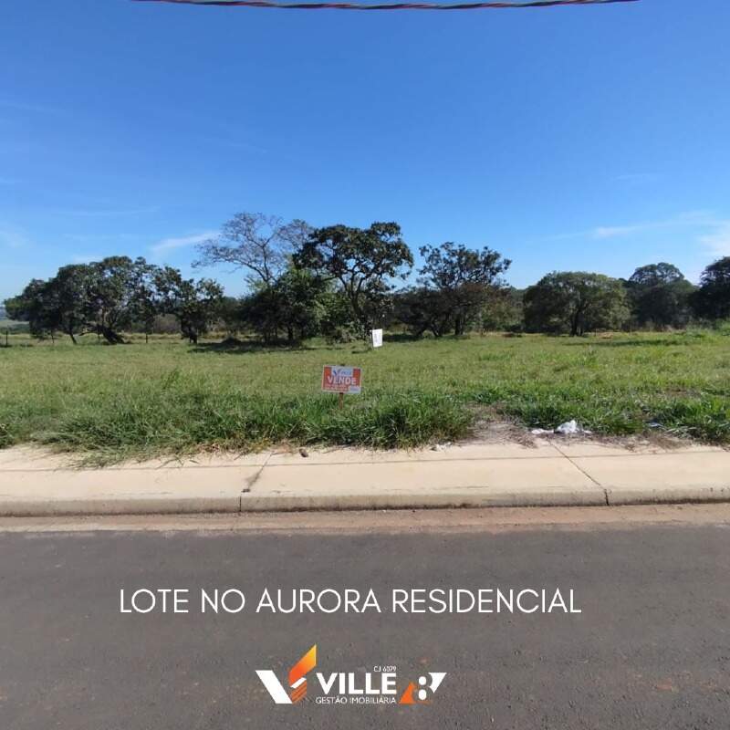 Lote à venda no Residencial Aurora : 