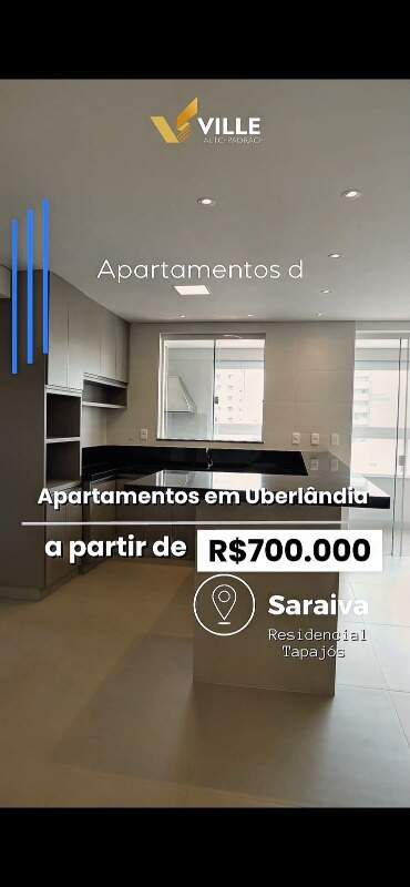 Apartamento à venda no Saraiva: 