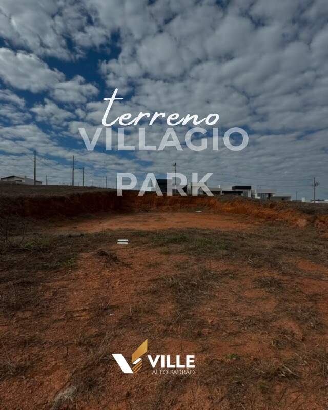 Lote em condomínio à venda no Condomínio Villagio Park: 