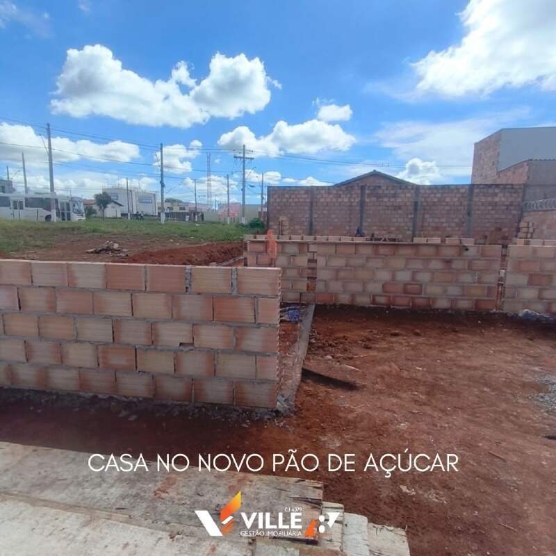 Casa à venda no Loteamento Novo Pão de Açúcar: 