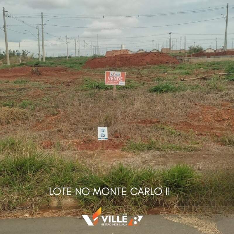 Lote à venda no Monte Carlo II : 