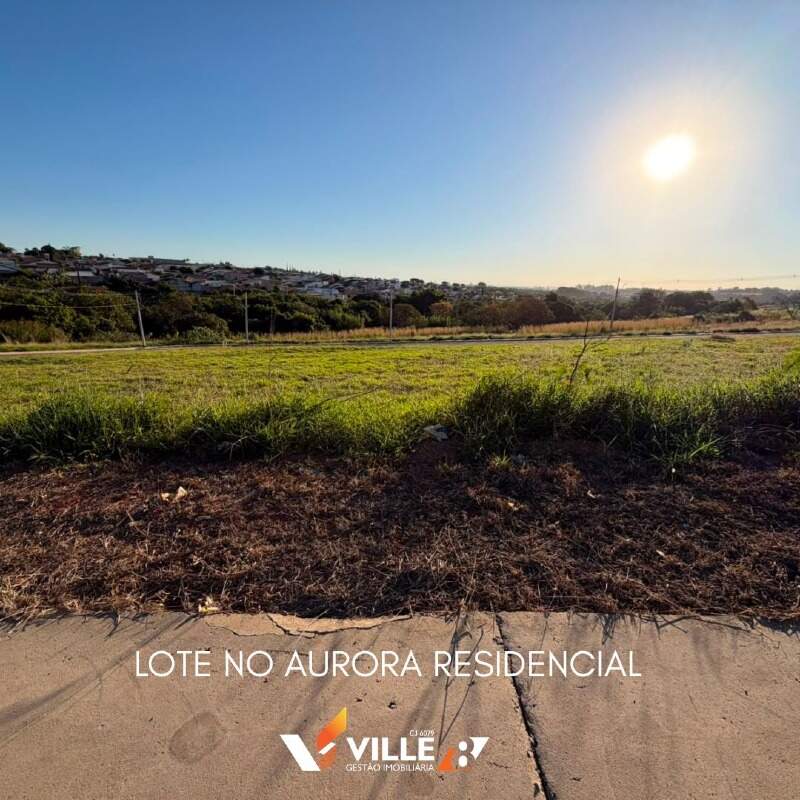 Lote à venda no Residencial Aurora : 