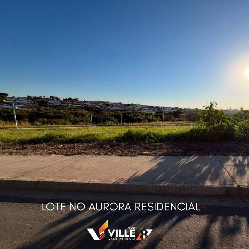 Lote à venda no Residencial Aurora : 