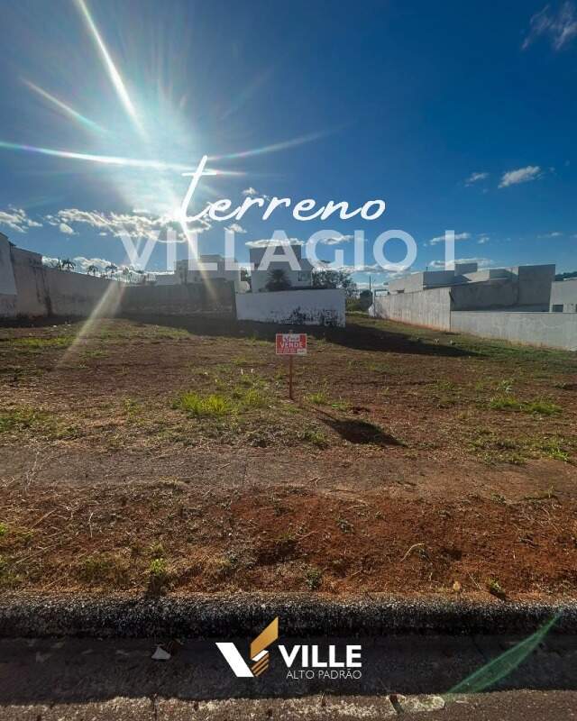 Lote em condomínio à venda no Condomínio Villagio I: 