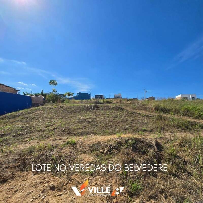 Lote à venda no Veredas do Belvedere: 