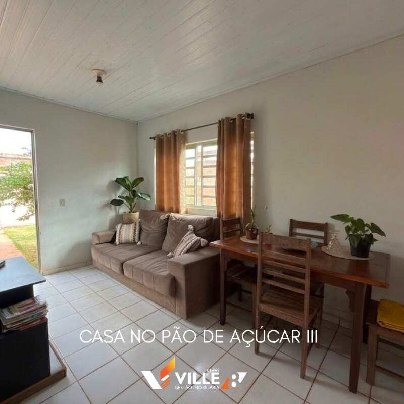 Casa à venda no Pão de Açúcar III: 