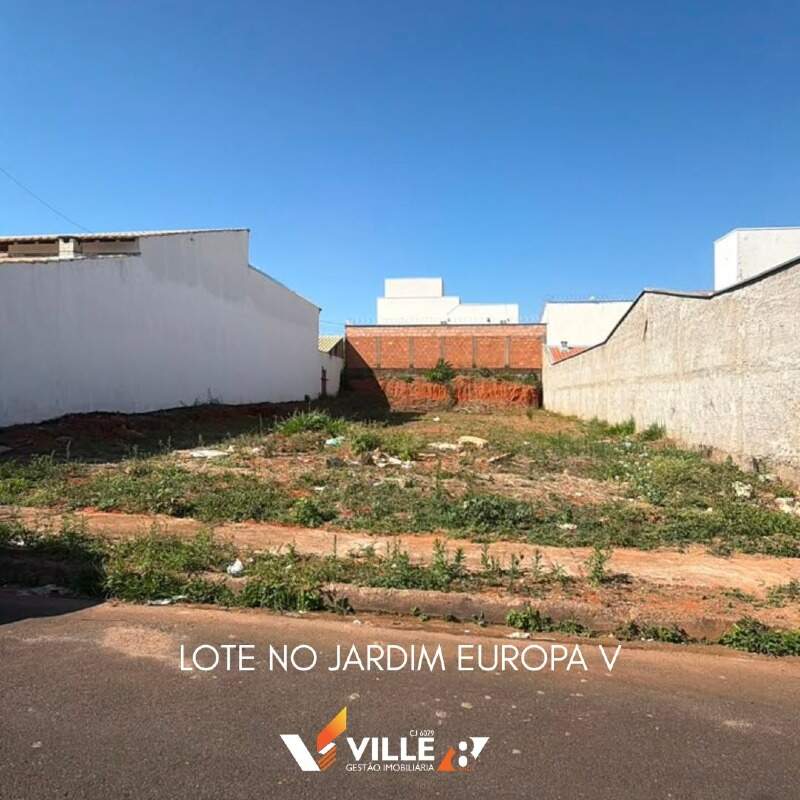 Lote à venda no Jardim Europa V: 