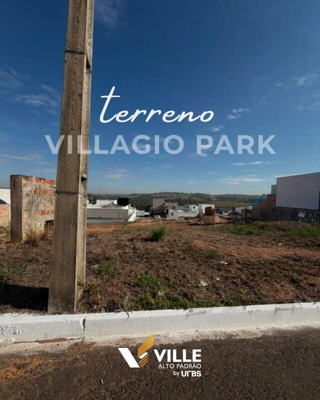 Lote em condomínio à venda no Condomínio Villagio Park: 