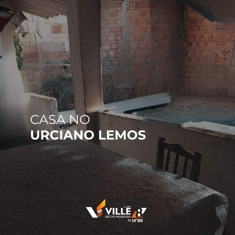 Casa à venda no Urciano Lemos: 