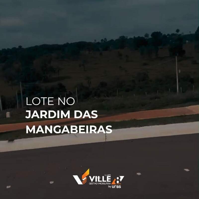 Lote à venda no Jardim das Mangabeiras : 