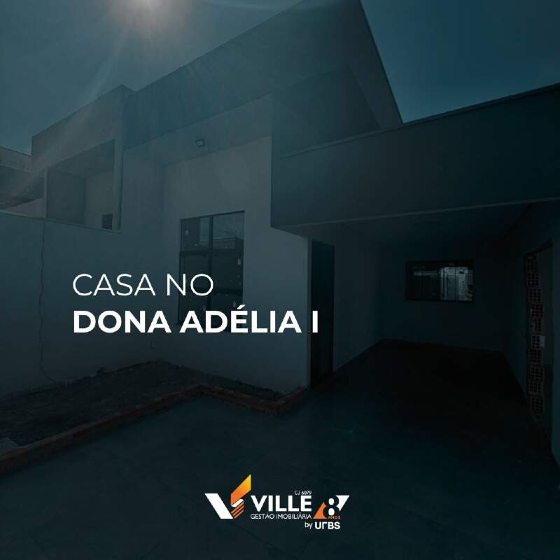 Casa à venda no Dona Adélia I: 