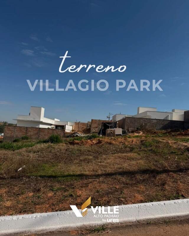 Lote em condomínio à venda no Condomínio Villagio Park: 