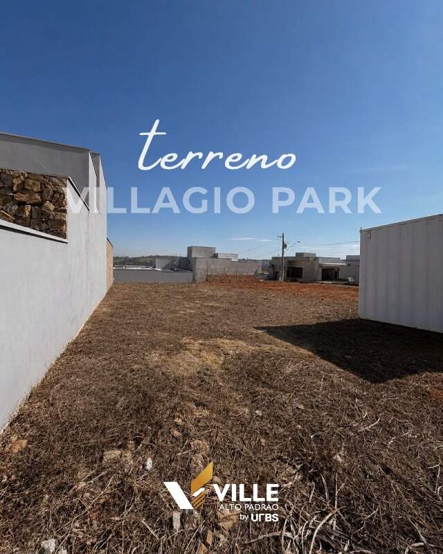 Lote em condomínio à venda no Condomínio Villagio Park: 
