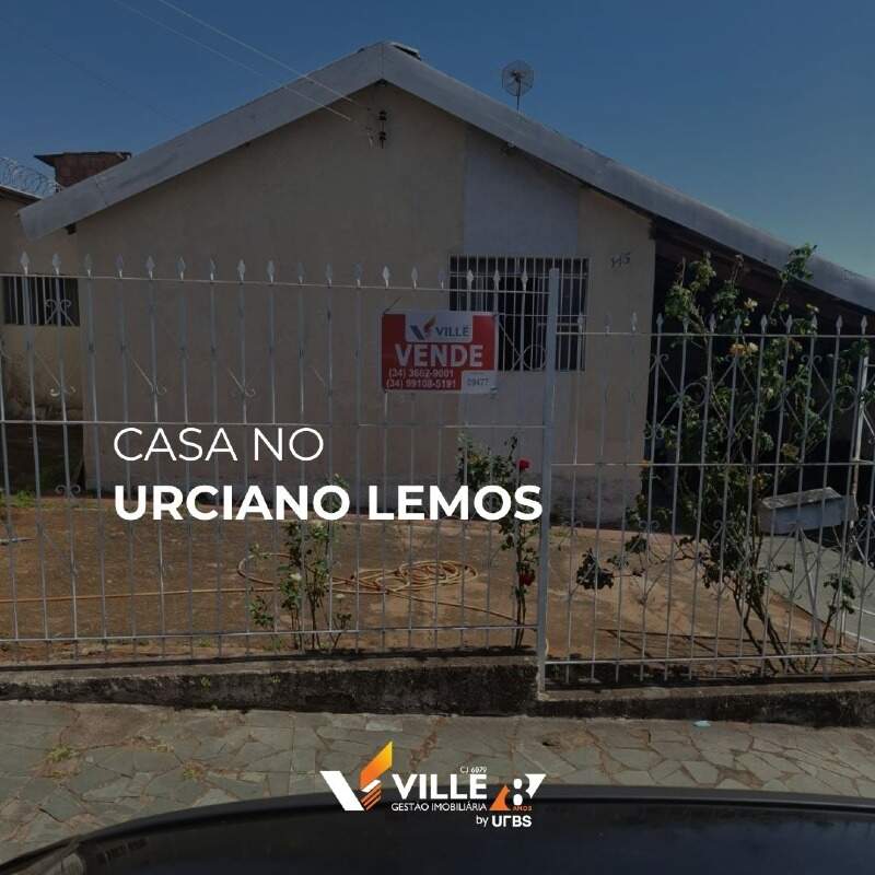 Casa à venda no Urciano Lemos: 