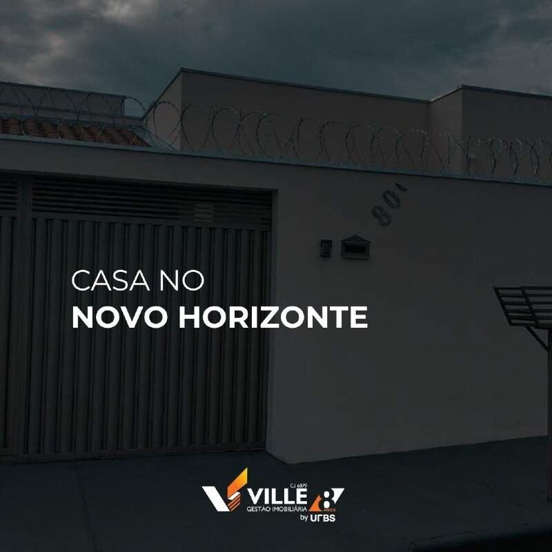 Casa à venda no Novo Horizonte: 