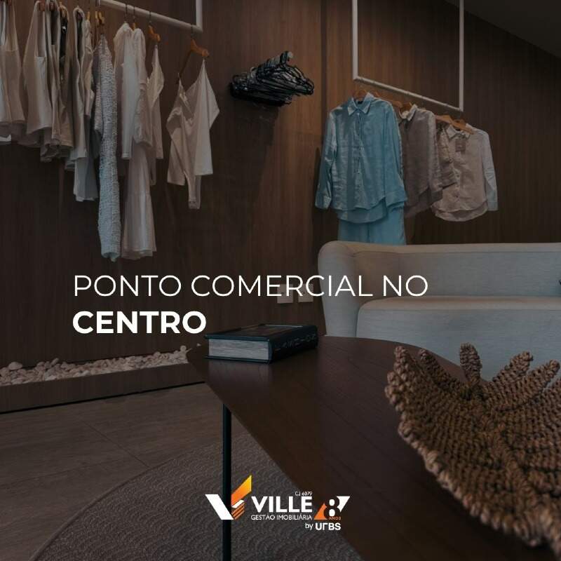 Loja à venda no Centro: 