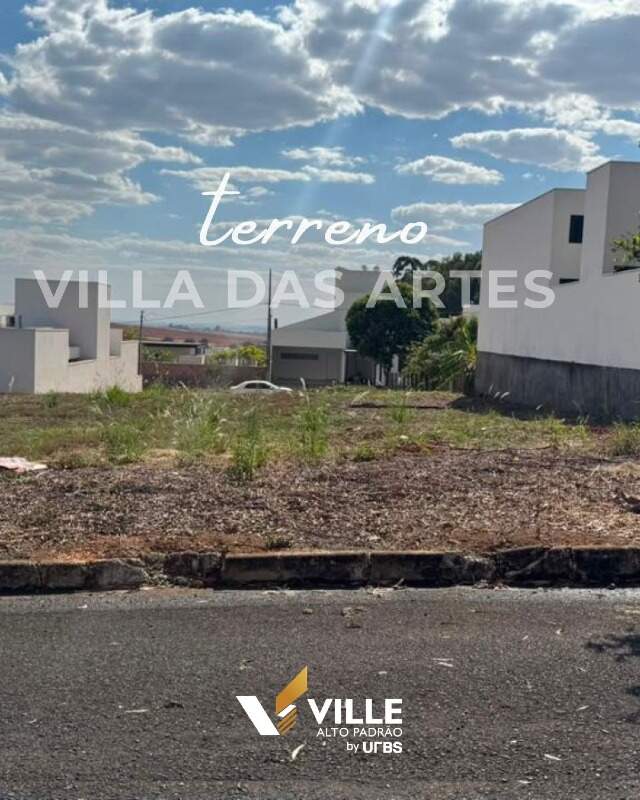 Lote em condomínio à venda no Condomínio Villa das Artes: 
