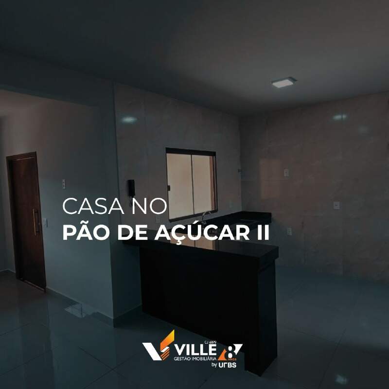 Casa à venda no Loteamento Novo Pão de Açúcar: 