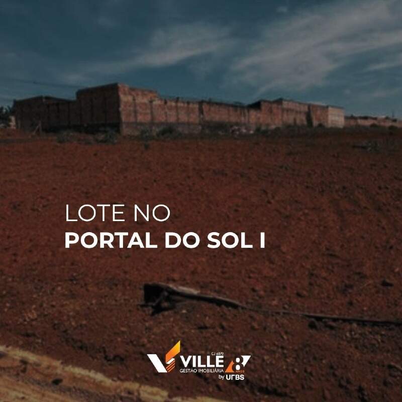 Lote à venda no Portal do Sol I: 
