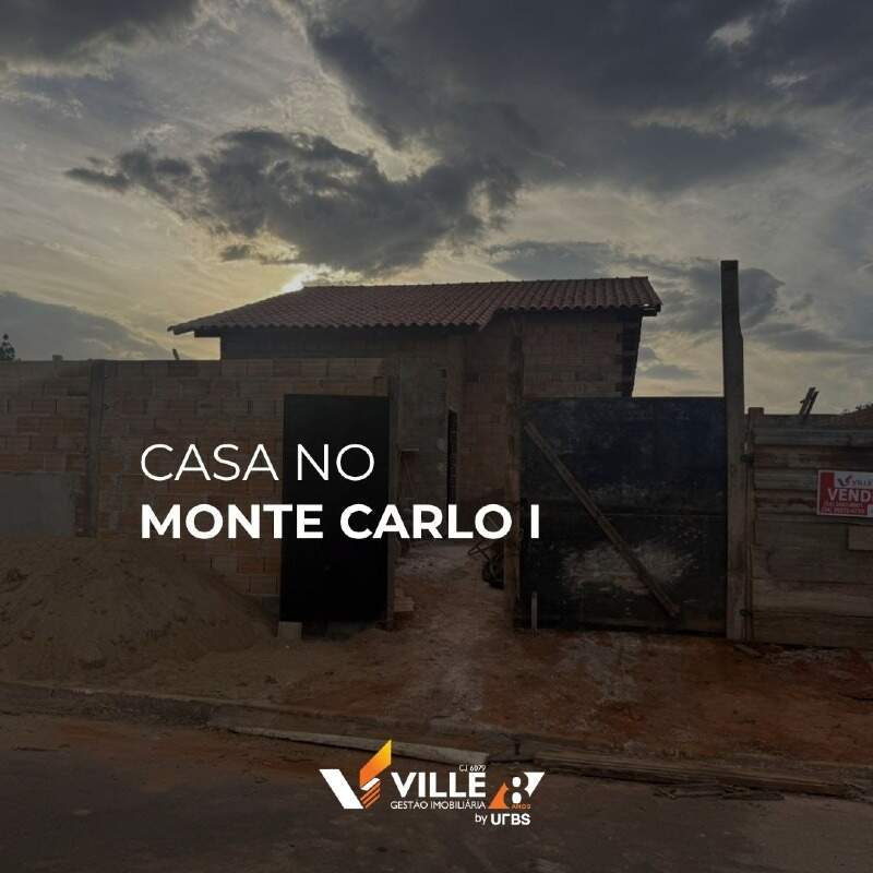 Casa à venda no Monte Carlo I: 