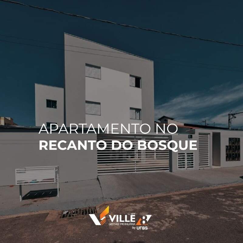 Apartamento à venda no Recanto do Bosque: 