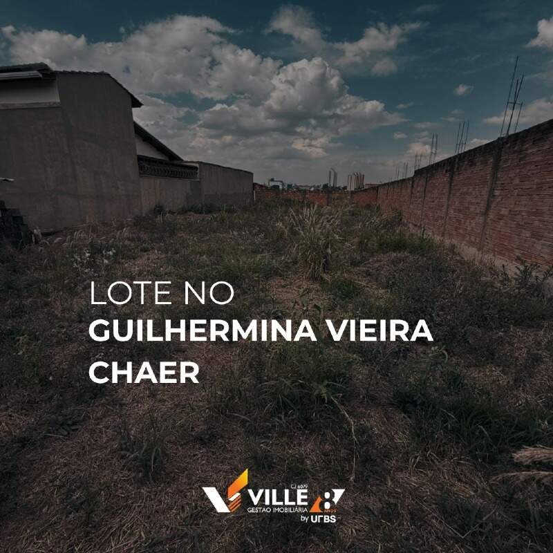 Lote à venda no Guilhermina Vieira Chaer: 