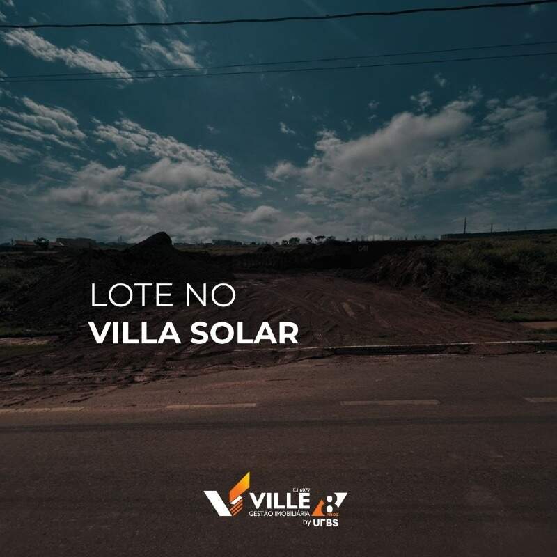 Lote à venda no Villa Solar : 