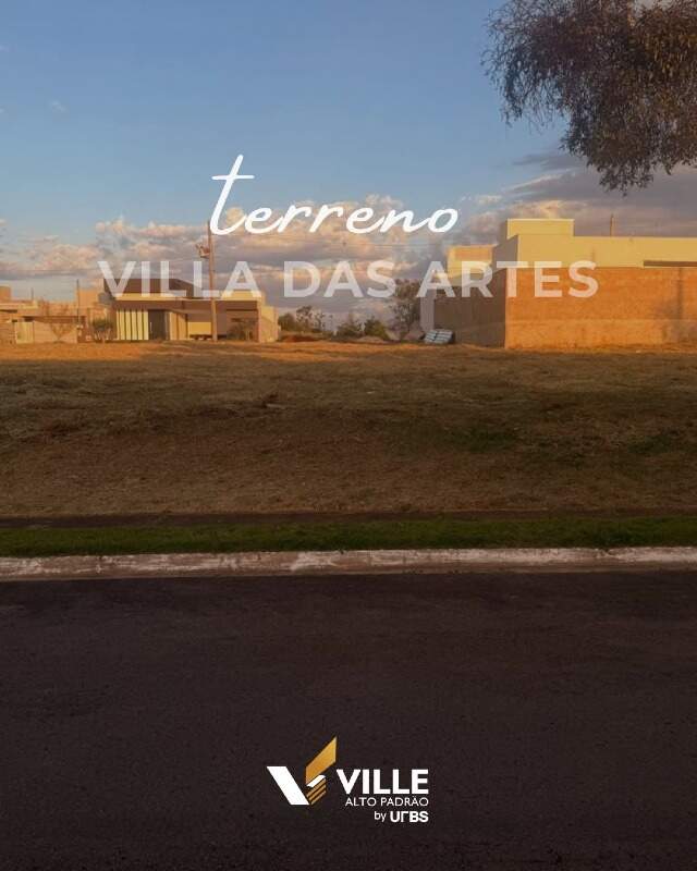 Lote em condomínio à venda no Condomínio Villa das Artes: 