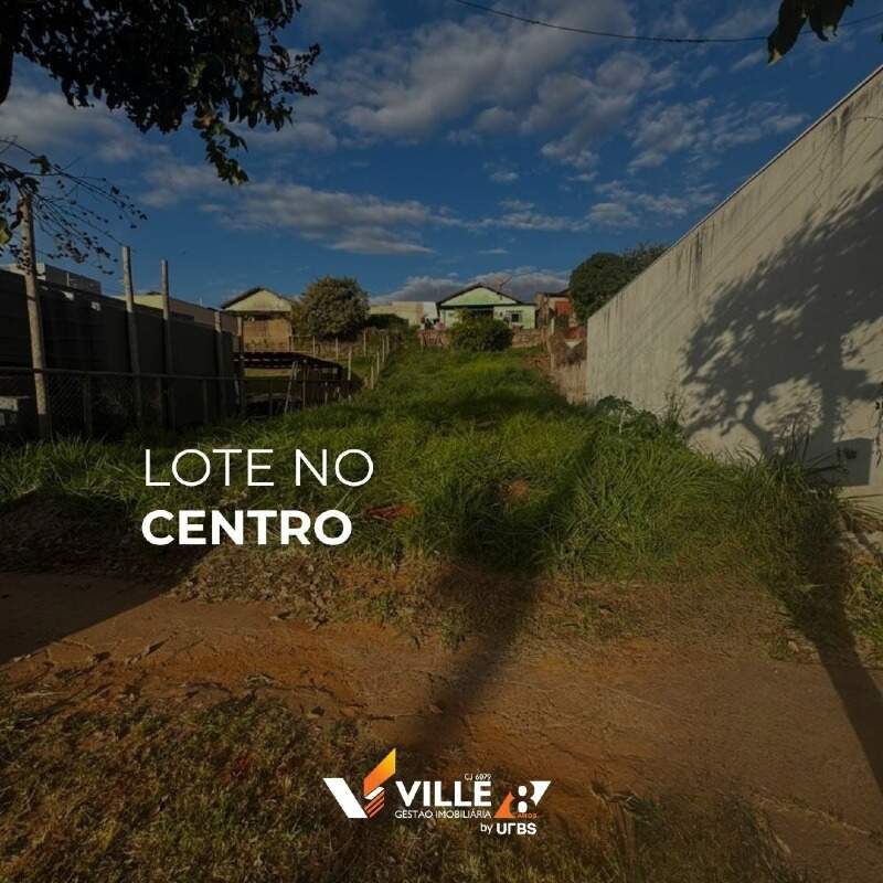 Lote à venda no Centro: 