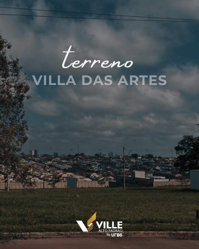 Lote em condomínio à venda no Condomínio Villa das Artes: 