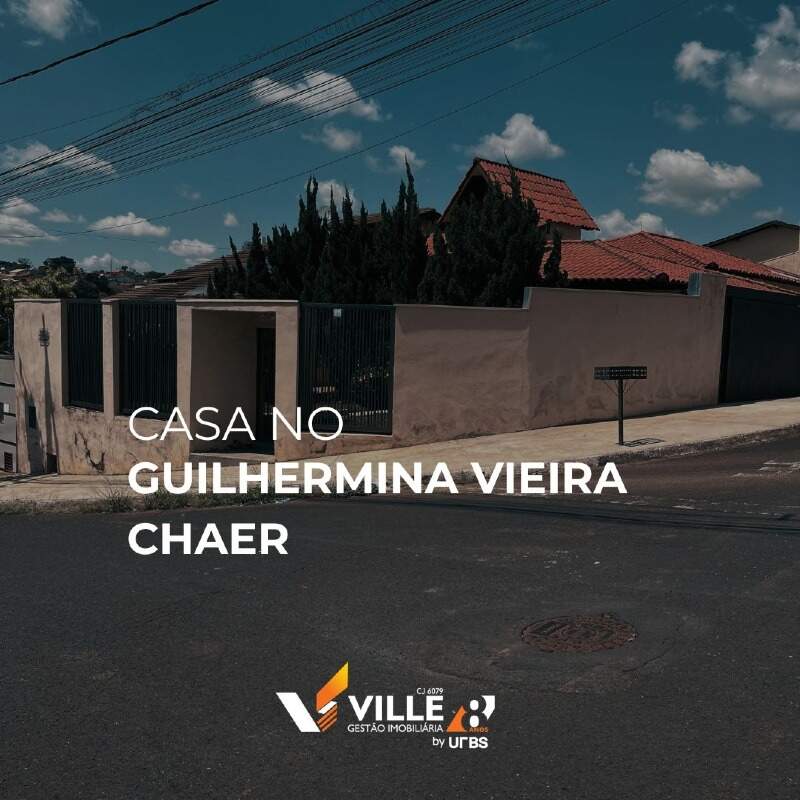 Casa à venda no Guilhermina Vieira Chaer: 