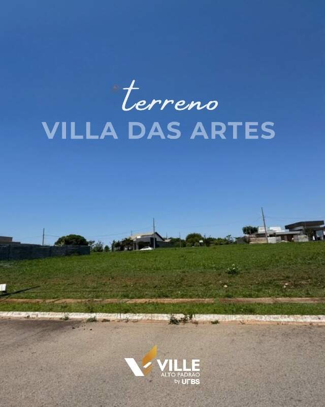 Lote em condomínio à venda no Condomínio Villa das Artes: 