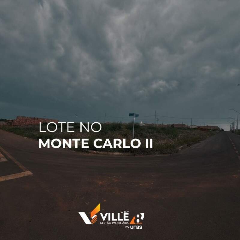 Lote à venda no Monte Carlo II : 