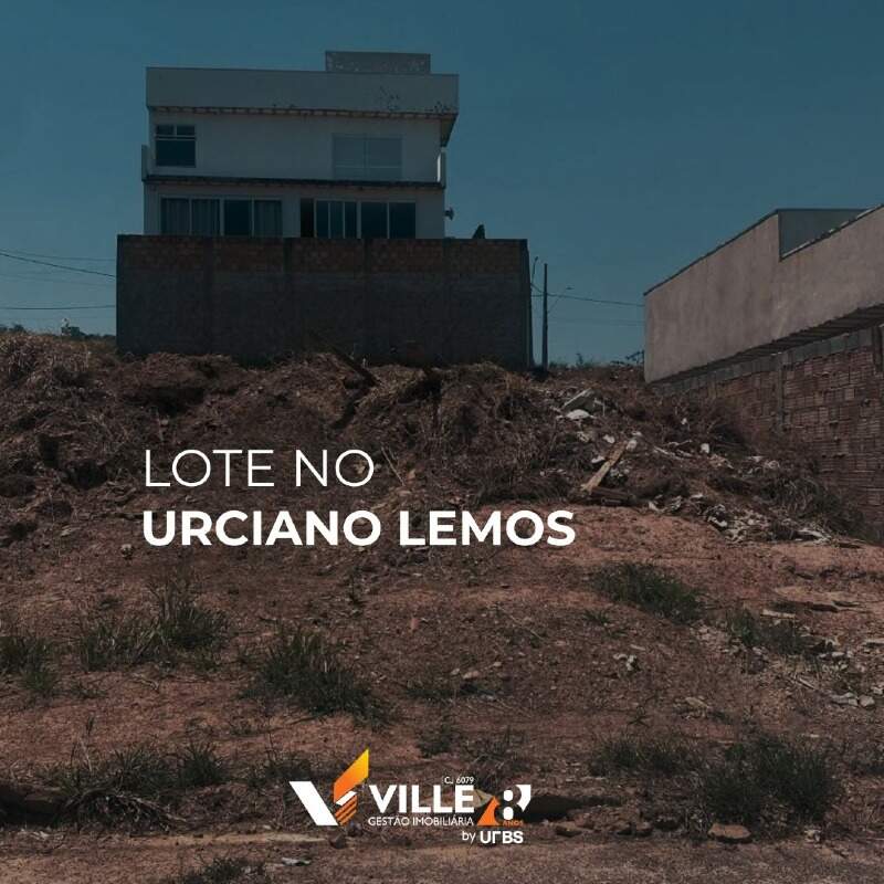 Lote à venda no Urciano Lemos: 